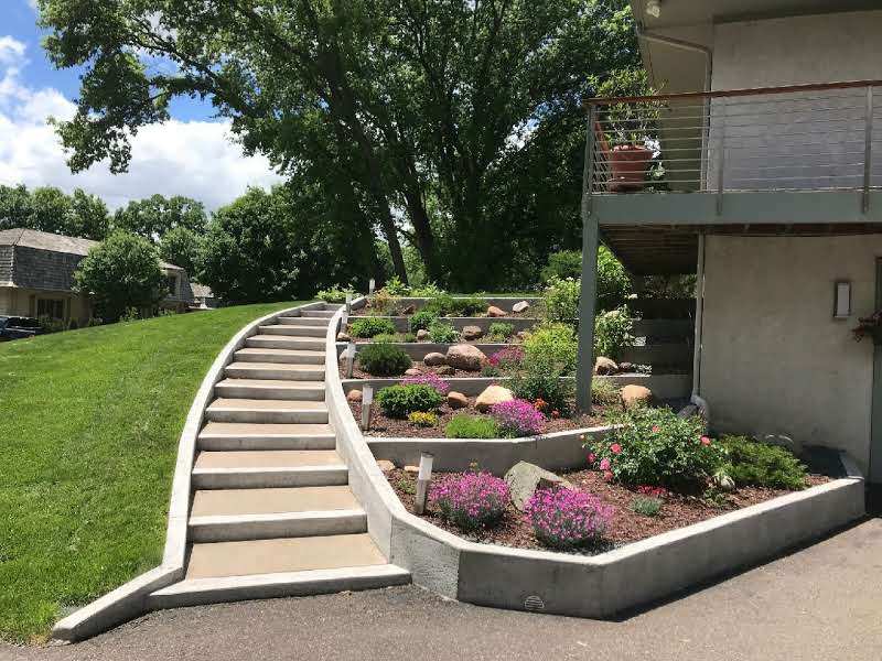 Steps installation work by Sierra Construction