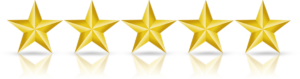 5 Stars Google Reviews